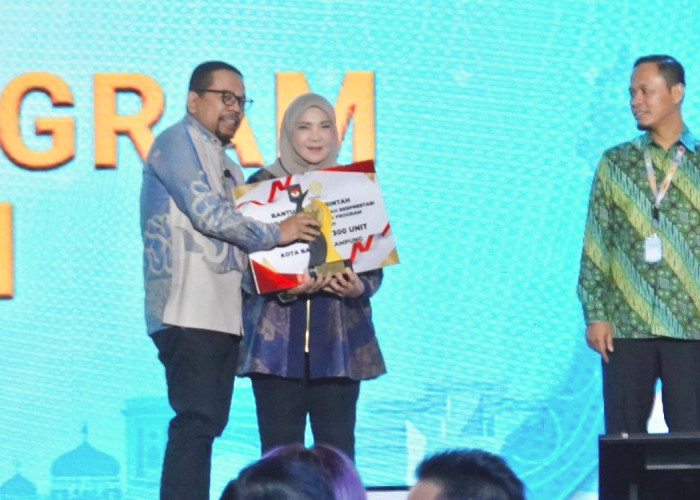 Dukung Program 3 Juta Rumah, Pemkot Bandar Lampung Raih Penghargaan Regional Sumatera