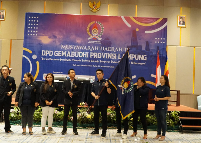 Bung Deddy Terpilih Ketua DPD Gemabudhi Lampung Periode 2022-2027