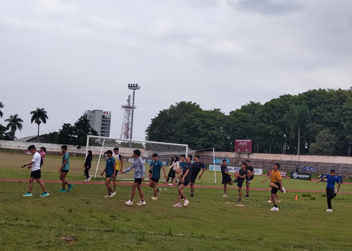 Stadion Pahoman Jadi Destinasi Olahraga Gratis Favorit Warga Bandar Lampung