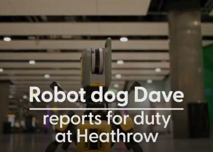 Tingkatkan Efisiensi dan Keselamatan, Robot Anjing Menjadi Karyawan di Bandara Heathrow London