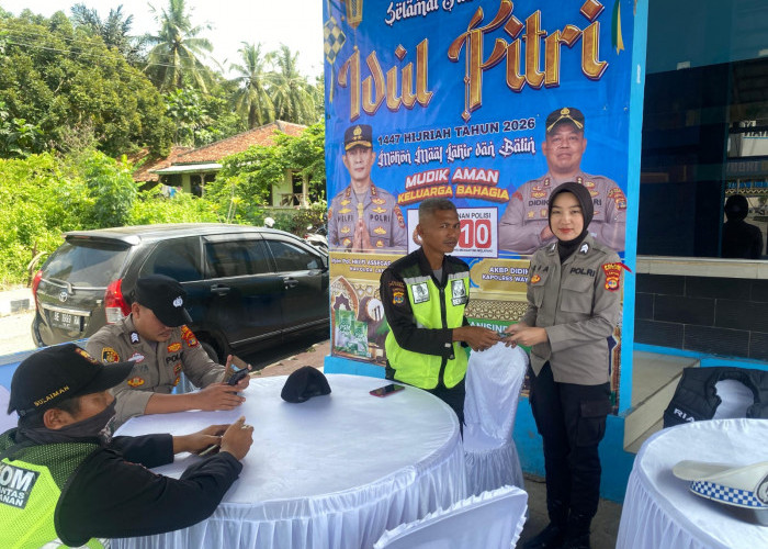 Operasi Ketupat Krakatau 2026, Sidokkes Polres Way Kanan Siapkan Pelayanan Kesehatan Gratis