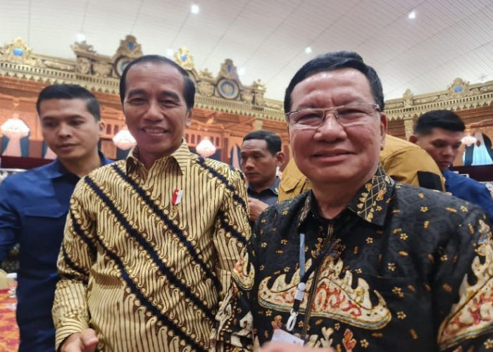 Hadiri Kegiatan Forum Rektor Indonesia, Rektor Universitas Teknokrat Indonesia Berkesempatan Bertemu Presiden