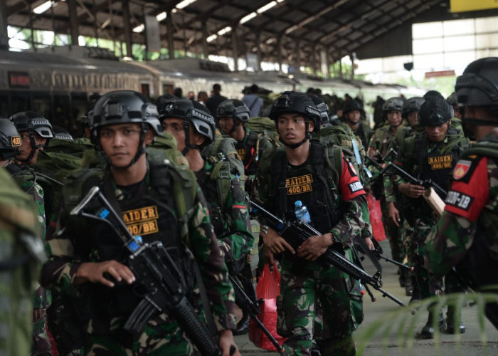 Ribuan Pasukan TNI AD Serbu Stasiun Tanjung Karang, Ada Apa Ya?