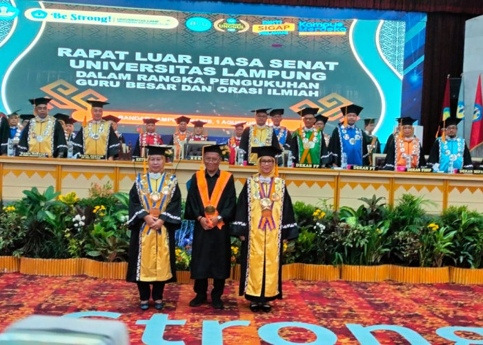 Prof Syarief Makhya, Guru Besar Unila ke 120, Guru Besar Bidang Studi Pemerintahan Daerah dan Kebijakan Publik
