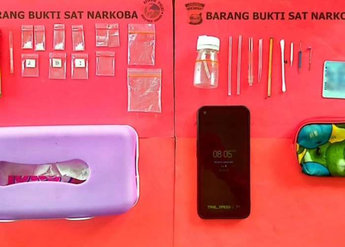 Kurir Narkoba di Tanggamus Lampung Ditangkap, Dapat Upah Uang dan Jatah Paket Sabu 