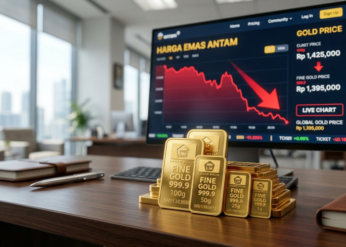Update Harga Emas Antam Per 5 September 2026: Anjlok Rp30.000 per Gram, Ini Daftar Lengkapnya