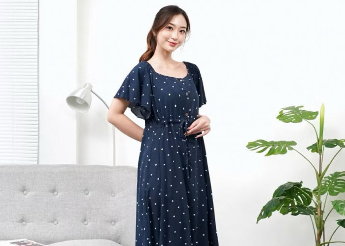 Biar Santai Tapi Stylish, Coba Daster Kekinian Model Tali Serut Ini