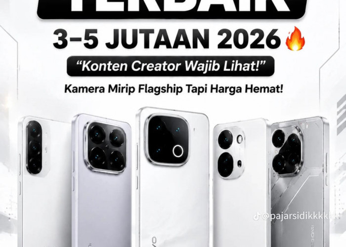 Rekomendasi 5 Hp dengan Kamera Terbaik 2026, Cek Spesifikasi Lengkapnya