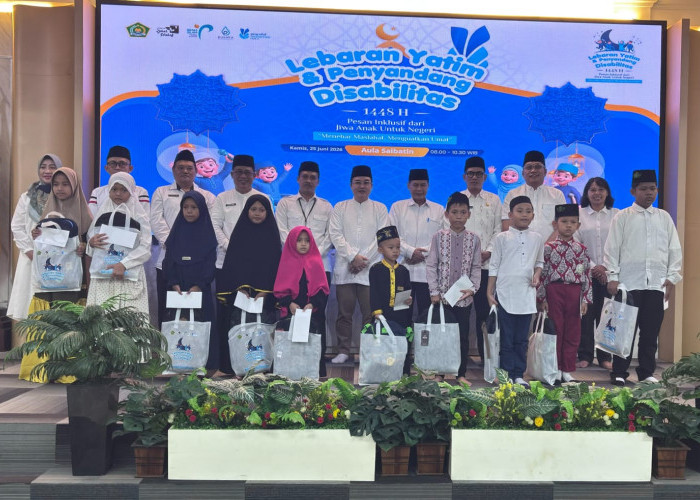 Lebaran Yatim Bukan Sekadar Seremoni, Dana ZIS Wujudkan Santunan dan Bangun Masjid