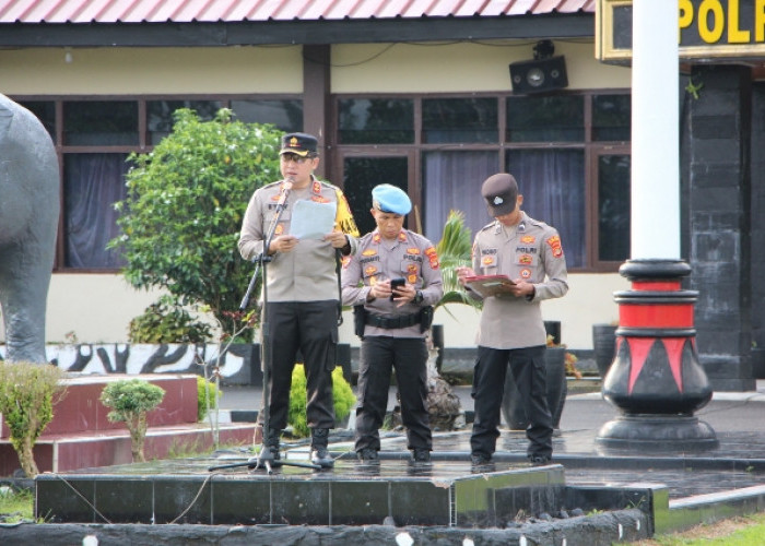 Amankan Pleno, Polres Lampung Barat Kerahkan 77 Personel