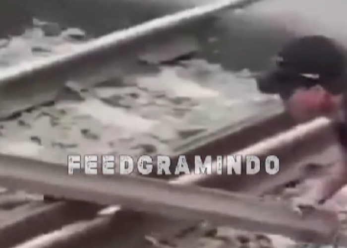 Aksi Nekat Blokir Rel Kereta di Lampung Viral Dipicu Mobil Tertabrak, Ancaman Pidana dan Denda Rp1 M Mengintai