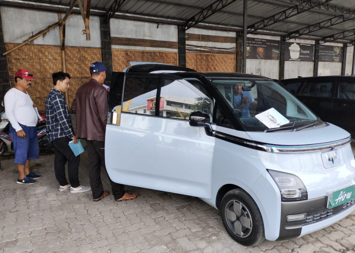 Dua Type Wuling Hadir di Booth Jalan Sehat Radar Lampung