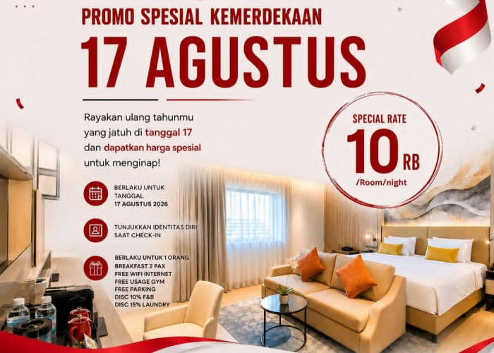 Khusus yang Lahir 17 Agustus, Menginap di Chandra Inn Lampung Cuma Rp 10 Ribu, Cek Cara Pesannya