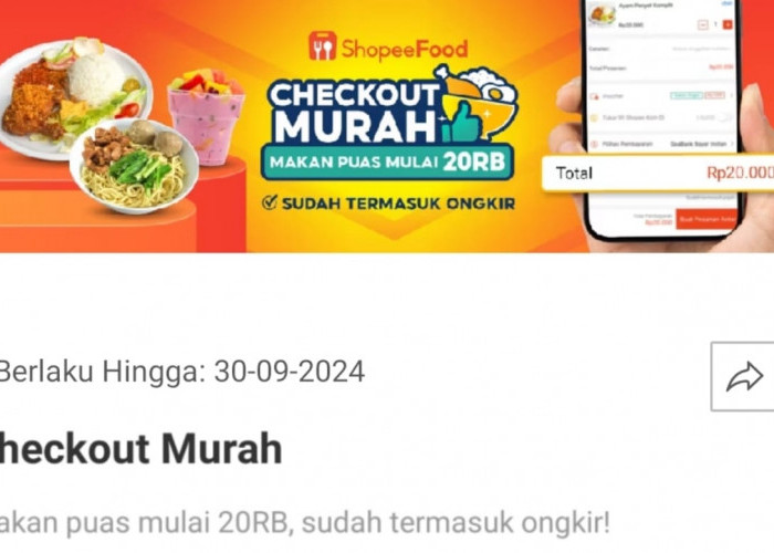 Makan Puas Dengan Promo Check Out Murah ShopeePay Mulai Rp20 Ribu, Klaim Sekarang!