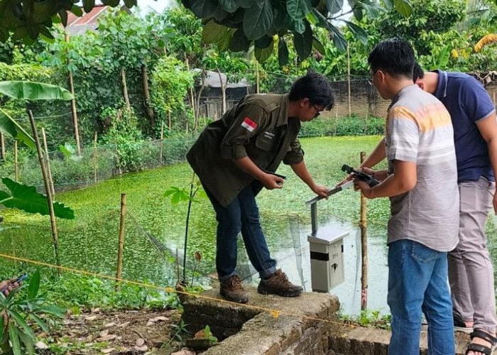 Tim Dosen ITERA Lakukan Pengujian Alat IoT Bioflok  terhadap Budidaya ikan Nila di Kabupaten Pringsewu