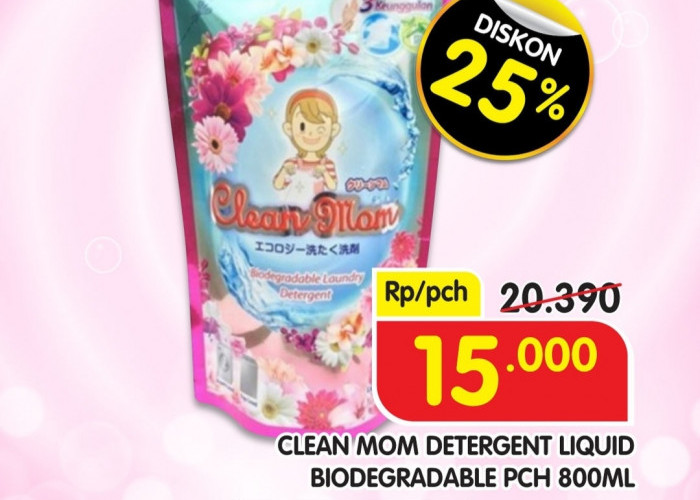 Promo Super Deal Superindo Minggu Ini, Deterjen Cair Serba Rp 15.000
