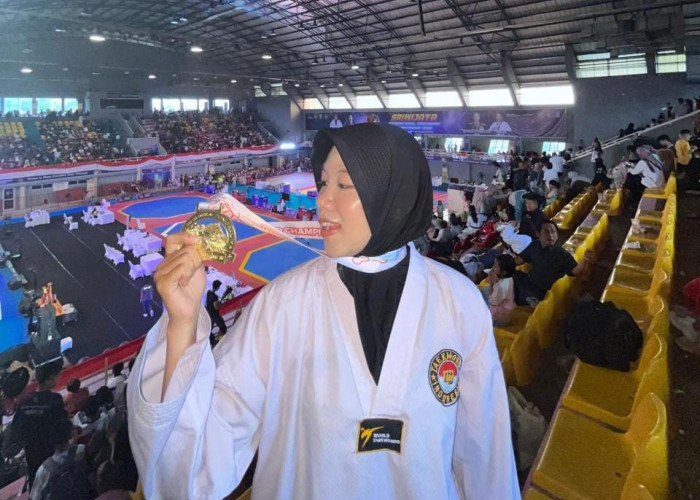 Mahasiswa Teknokrat Raih Emas di Sriwijaya International Taekwondo Championship 2025