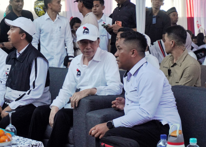 Sembuh, Jokowi Awali Safari Politik di Lampung