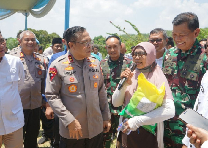 Jamin Keterjangkauan Pangan, Polda Lampung Launching Penyaluran Beras SPHP Serentak