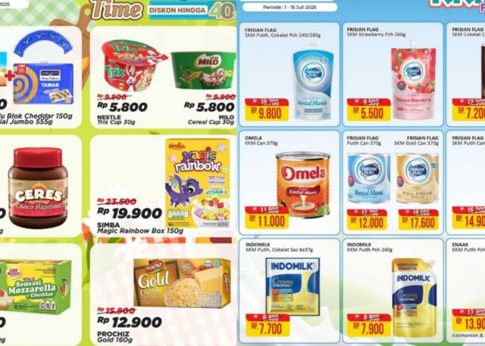 Promo Sarapan Hemat Alfamart Edisi Minggu 6 Juli 2025, Ada Cereal Hingga Susu Favorit! Cek Katalognya