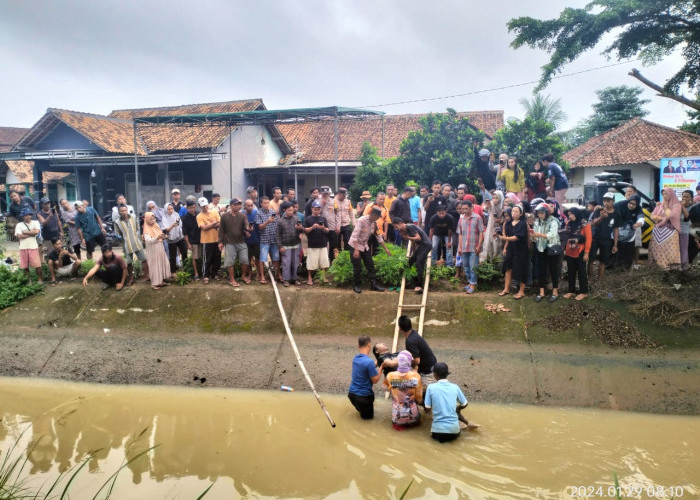 Mayat Pria Tanpa Identitas Ditemukan Terapung di Saluran Irigasi Desa Adirejo Lampung Timur