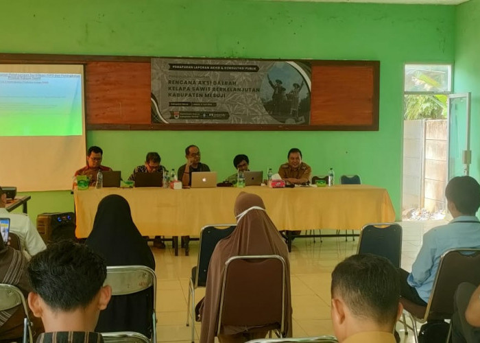 Jemput Bola Rencana Aksi Daerah Kelapa Sawit, Dinas Pertanian Mesuji Lampung Adakan Konsultasi Publik