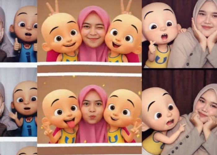 Prompt Gemini AI Untuk Edit Foto Bersama Karakter Upin dan Ipin