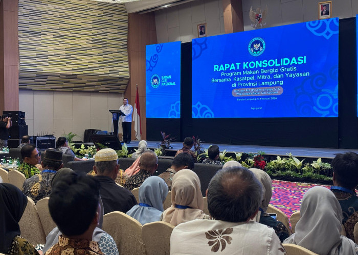 BGN Ingatkan Lampung Soal Tujuan MBG, Arahan Fokus 3B hingga Penguatan UMKM Lokal