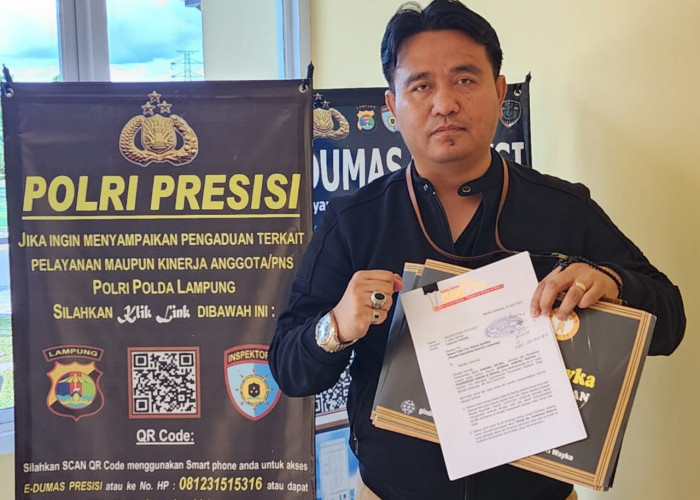 Buat Laporan Tertulis ke Kapolda Lampung Soal Akun Tiktok Awbimax Reborn, Gindha Ansori: Semoga Beri Efek Jera