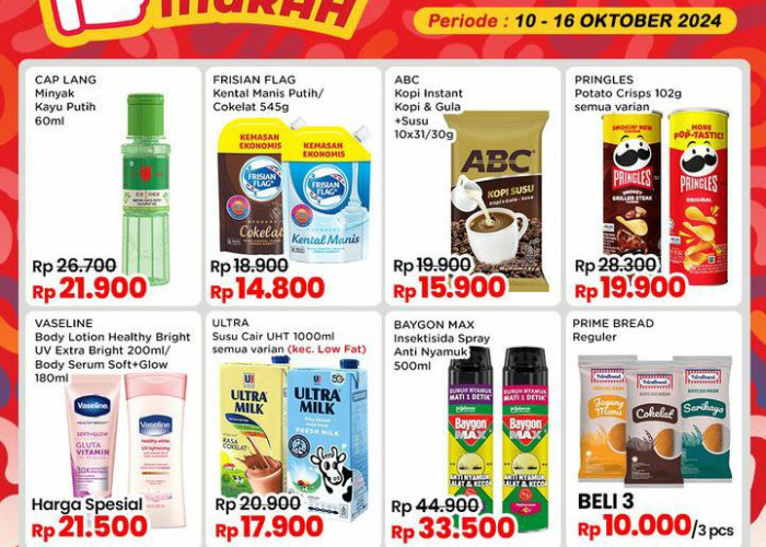 Promo Indomaret Kamis 10 Oktober 2024, Ada Diskon Minyak Kayu Putih Murah Banget 60 ML Rp 21 Ribu