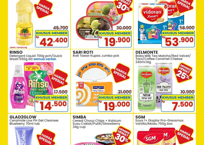 Buruan Serbu, Promo Khusus Member Indomaret Berakhir Lusa 19 Agustus 2026, Cek Katalog Lengkapnya