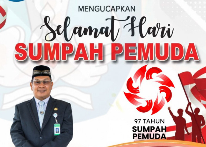 KEPALA BPMP LAMPUNG MENGUCAPKAN SELAMAT HARI SUMPAH PEMUDA 2025