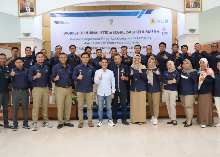 PLN Unit Induk Distribusi Lampung Gelar Workshop Jurnalistik