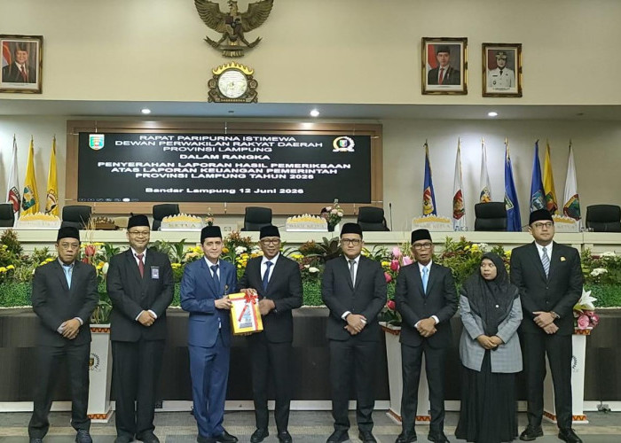 Raih WTP ke-12 Berturut-turut, BPK Ingatkan Pemprov Lampung Soal PAD dan Pengendalian Belanja