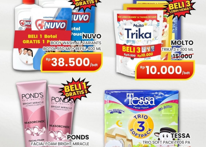 Chandra Superstore Tebar Promo 'Banded Pick of the Week', Ada Beli 1 Gratis 1 untuk Body Wash hingga Facial   