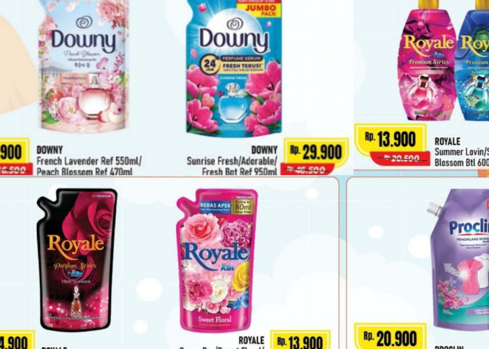 Promo Pewangi Favorit di Alfamart, Bikin Pakaian Makin Wangi Dengan Budget Tetap Hemat! Cek Katalognya