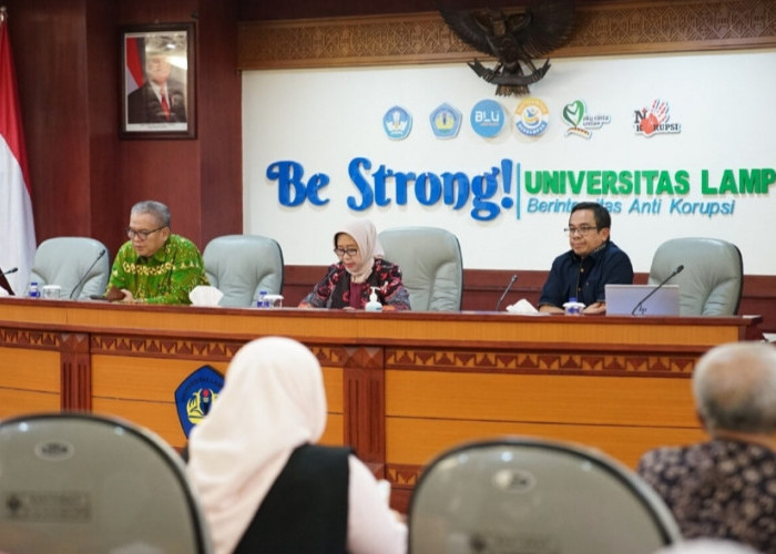 Wujudkan Kampus Anti-Korupsi, Unila Lakukan Pengisian LKE Zona Integritas 2026