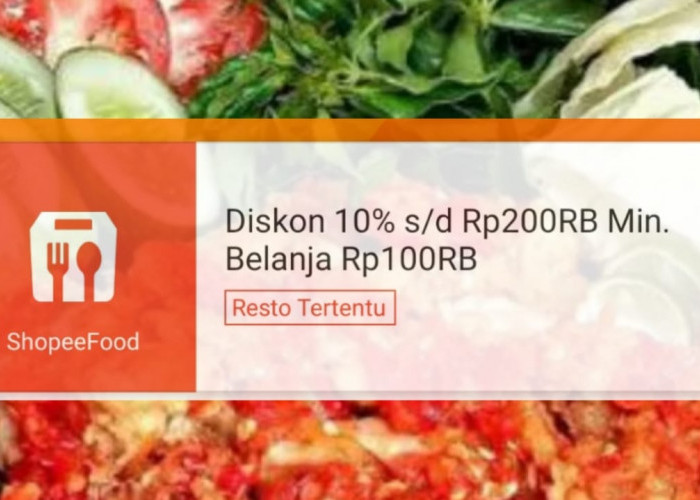 Makan Hemat Seminggu Dengan ShopeeFood, Klaim Voucher Diskon Sampai Rp200 Ribu