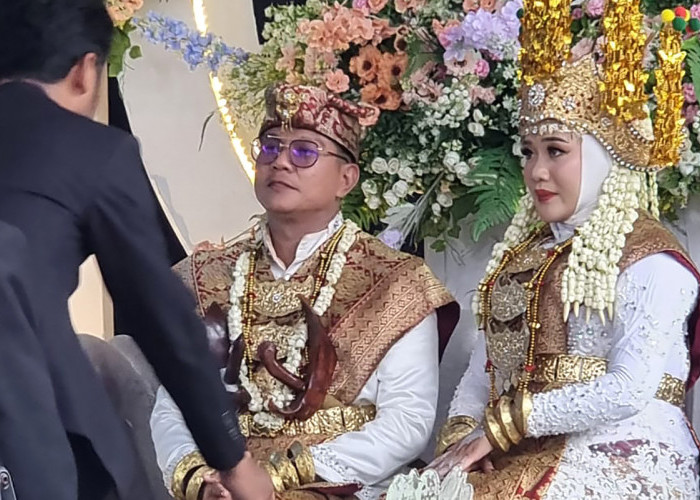 Janji Menua Bersama, Andika Kangen Band Resmi Nikahi Dokter Cantik Asal Lampung Selatan 