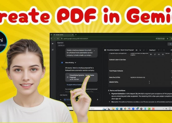 Update Fitur Baru Gemini AI v3.5, Cara Instan Rangkum PDF Panjang Tanpa Ribet, Cukup Sekali Klik