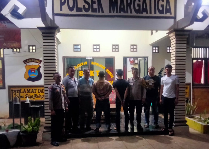 Berniat Jual Senapan Angin Curian, 2 Lelaki Ini Diamankan Polsek Margatiga Lampung Timur