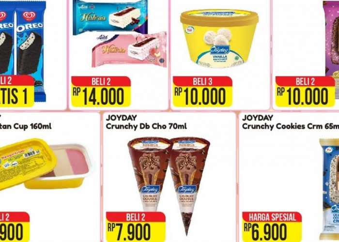Serbu Carnaval Ice Cream Fair di Alfamart Terdekat, Ada Promo Beli 3 Hanya Rp10 Ribu! 