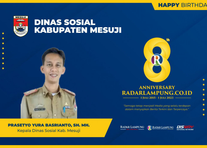 Prasetyo Yura Basrianto: Selamat Hari Jadi ke-8 Radar Lampung Online