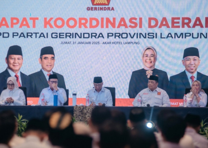 Rakorda Gerindra Lampung, Penghargaan untuk Kader Berprestasi  