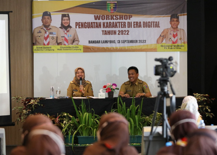 Wagub Lampung Beri Arahan ke Pemuda Tentang Penguatan Karakter di Era Digital