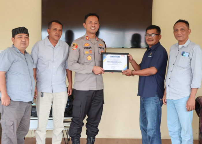 Ciptakan Sinergi Harmonis, PWI Pringsewu Berikan Apresiasi Kapolres Yunus Saputra