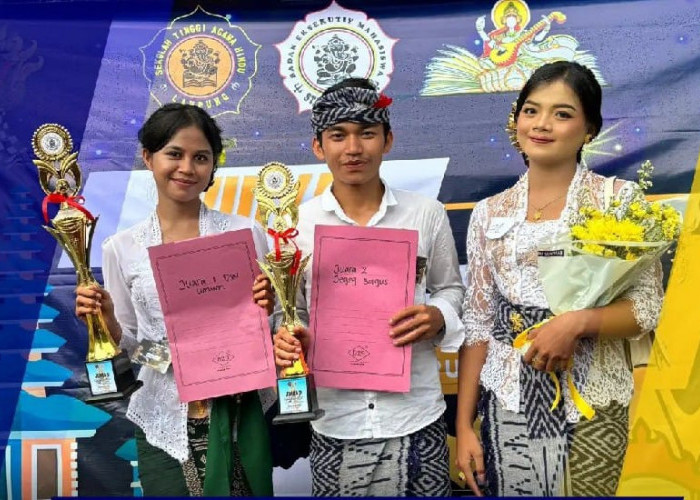 Keren, Mahasiswa Teknokrat Juara Dharma Wacana dan Jegeg Bagus Lampung    
