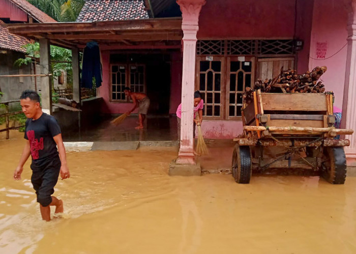 Hujan Deras, Enam Pekon di Pesisir Barat Terendam, Ini Kondisi Terkini 