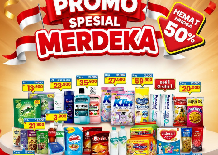 Promo Spesial Merdeka Indomaret Segera Berakhir, Diskon Hingga 50 Persen Ini Sayang untuk Dilewatkan