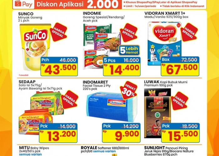 Jangan Sampai Kehabisan, Hari Ini Terakhir Promo Sunlight Rp 12.500 di Indomaret